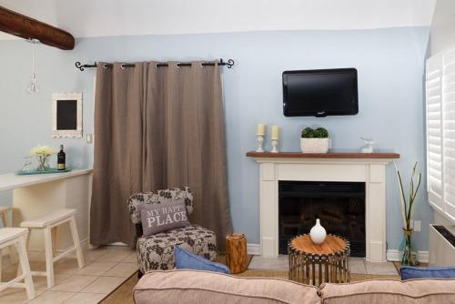 Μια τηλεόραση ή/και κέντρο ψυχαγωγίας στο Condo Loft at Blue Mountain