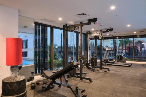 Gimnàs o zona de fitness de Sama Residence Salmiya