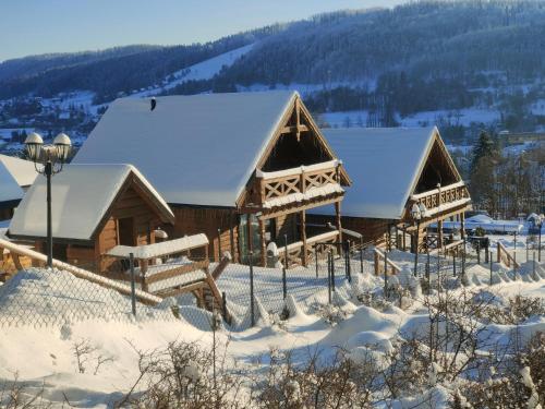 Domki na Kamiennej Laworcie