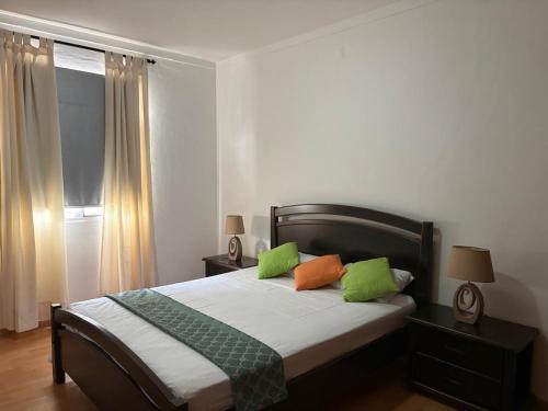 Llit o llits en una habitació de Casa Fernandes