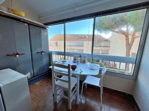 Studio mezzanine au centre de Marseillan Plage avec parking privé - FR-1-387-220