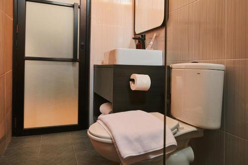 Kupatilo u objektu BRIX Hotel