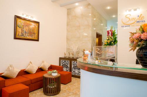 Un lugar para sentarse en Smile Hotel