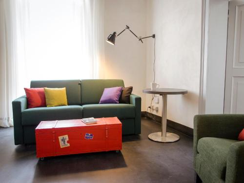 Posezení v ubytování Palazzo Melfi