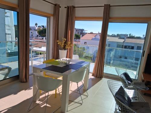 Modern apartment with sunny south facing terrace