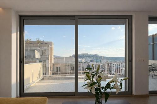 Pericles 2BR Luxury Apartment with Private Acropolis View