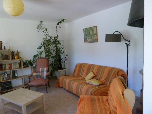 Χώρος καθιστικού στο Le Val Léron