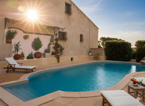 mini villa studio 1 pièce 19 m2 pour 2 personnes piscine partagée climatisation