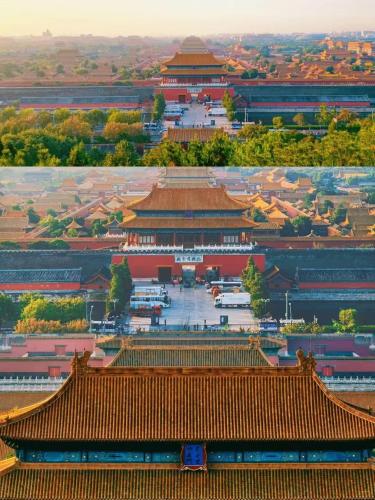 Templeside Courtyard Hotel Close to Sqaure Forbidden next to White temple Free laundry and breakfast Personalized Needs Develop