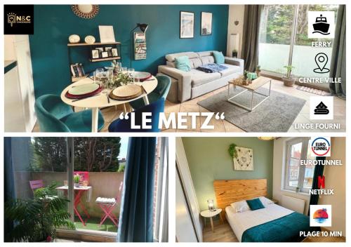 Le Metz Calais-Nord - Balcon -Plage -Commerces