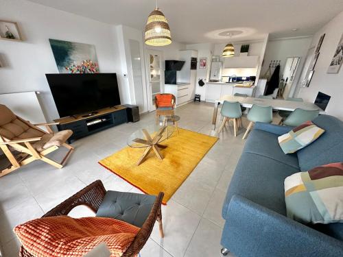Alizé - Appartement 6 personnes avec parking à 2 pas de la plage