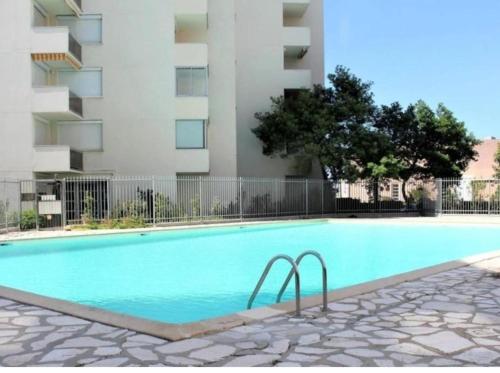 Studio cosy, piscine, parking, 5min plage, Arcachon Ménage Draps inclus