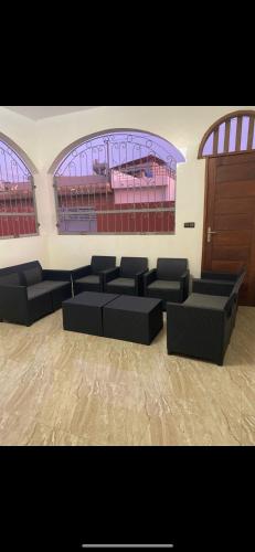 O zonă de relaxare la Villa afia