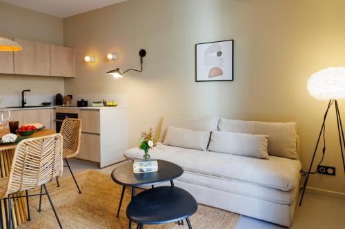 Suite Cigale Verte avec terrasse et patio à Antibes