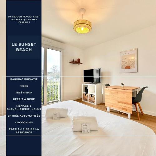 Le Sunset Beach - Parking - Fibre - Parc - Centre