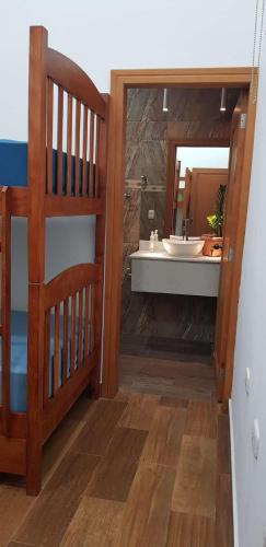 Llit o llits en una habitació de Casa alejo
