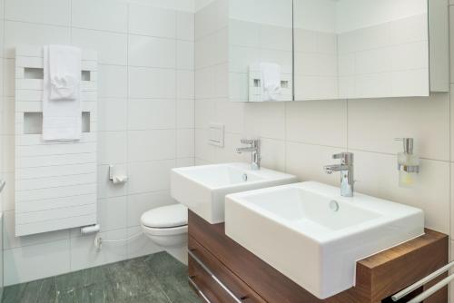 Koupelna v ubytování Casa Fluras