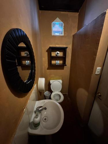 Et badeværelse på Casa Nikte