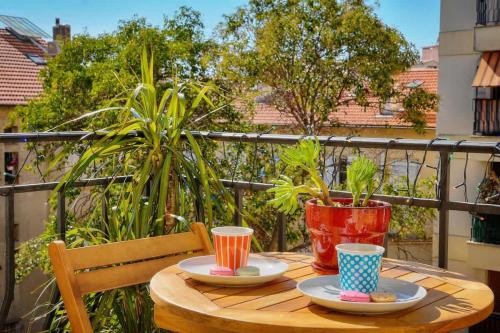 Deja Blue - Beautiful 4 beds & 4 baths, 10min from Palais, 4 stars residence