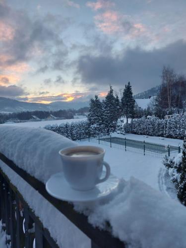 Dom lub apartamenty z widokiem na góry Wichrowe Wzgórza z basenem Brenna