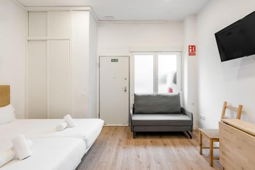 Charming Madrid Ciudad Lineal - Coqueto estudio para 3 con AC