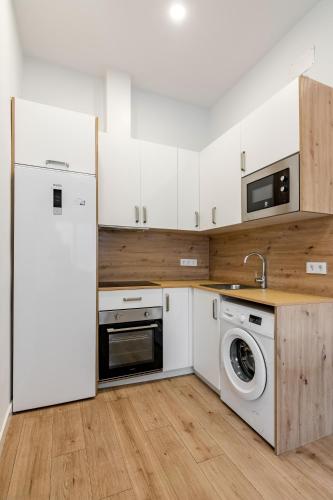 Charming Madrid Ciudad Lineal - Coqueto estudio para 3 con AC