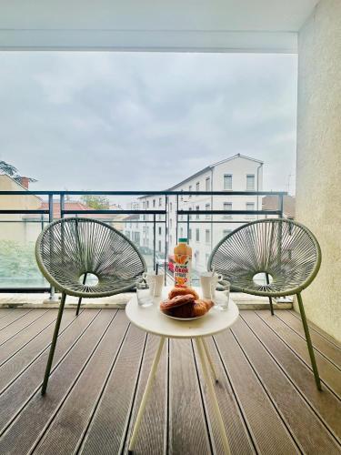 Balcon et Design urbain - Lyon et Metro