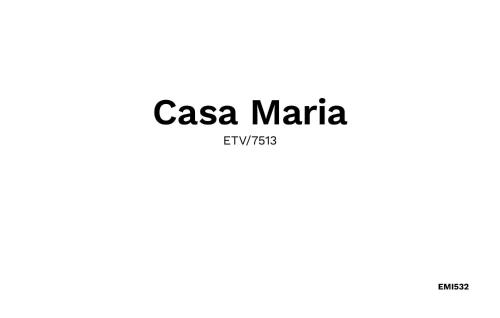 a label for a casa marina logo at Casa Maria in Santa Maria del Camí
