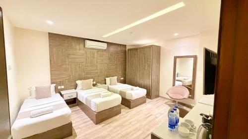 Ванная комната в Sky Hotel