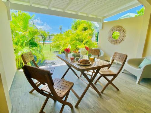 Cosy Maracuja, appartement calme à 2 min de la plage !