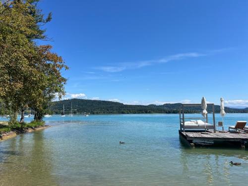 Ferienwohnung in Reifnitz am Wörthersee mit Seezugang