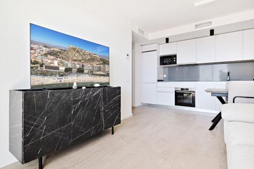 New Luxury Apartment Alicante Port Sea View Pool