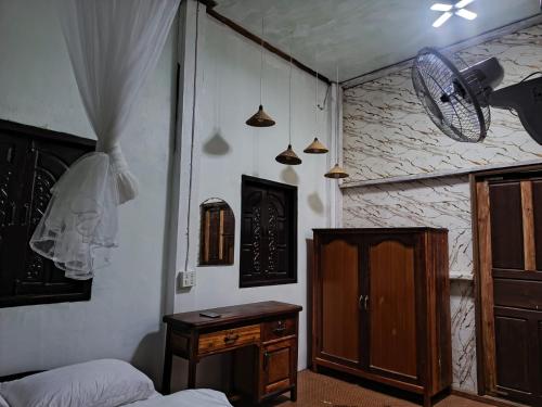 Llit o llits en una habitació de Heuan kuuma