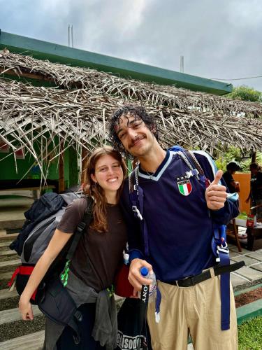 a man and a woman posing for a picture at Social Stays in Negombo
