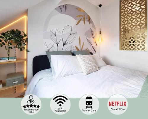 Appartement Hagaki vue panoramique proche gare Netflix