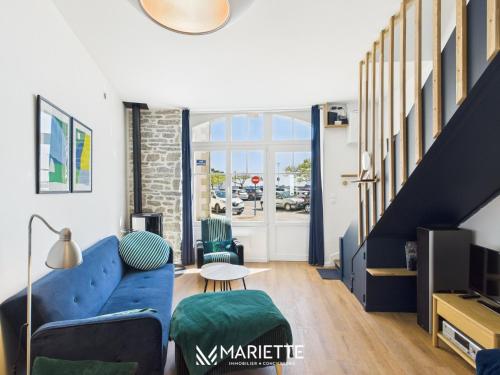-COTTEN-grand duplex vue mer au coeur de Concarneau