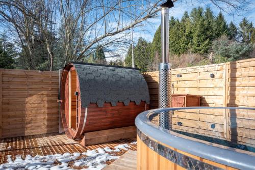 Gîte le tech Bain nordique , Sauna