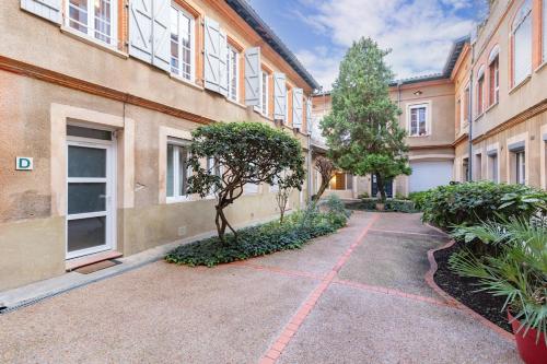 2-bedrooms,18th Century Historic Stay in Toulouse Center, 6 people