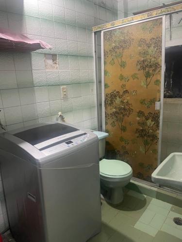 Koupelna v ubytování Apartamento Alfredo