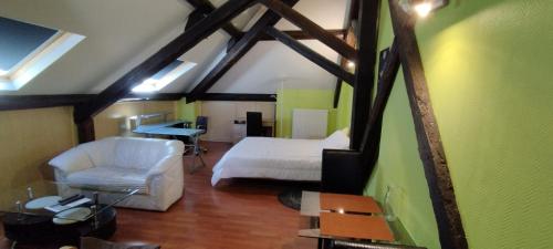 Grand Studio Climatisé en combles à 2 pas de la gare de NANCY