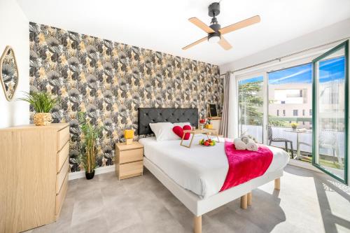 BnGo l Le Spacieux Cocon PartDieu l parking, balcon, 4p
