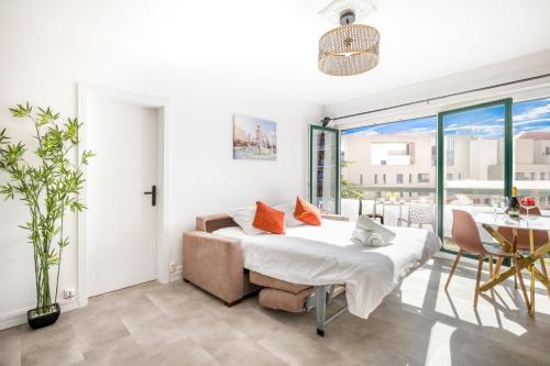 BnGo l Le Spacieux Cocon PartDieu l parking, balcon, 4p