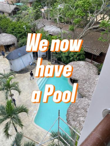 Bazén v ubytování Paradise Project Hostal nebo v jeho okolí