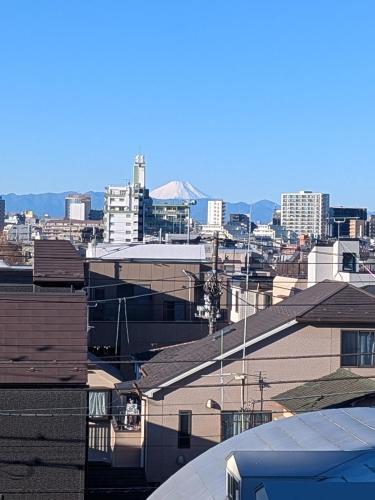 1 stop to Shinjuku Comforting space with great view Max 4