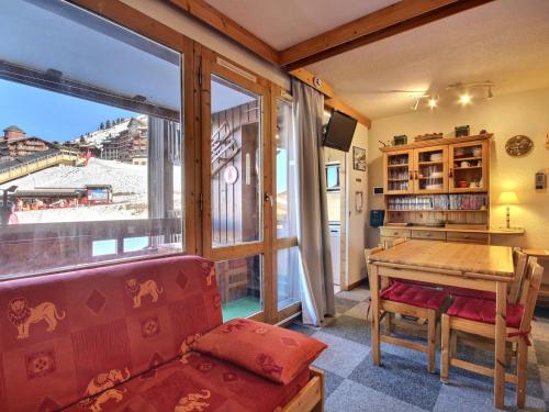Studio central avec balcon à Belle Plagne, 4 pers