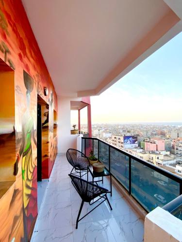 Afro-Chic 2B Apt with BEST Ocean View in Senegal!