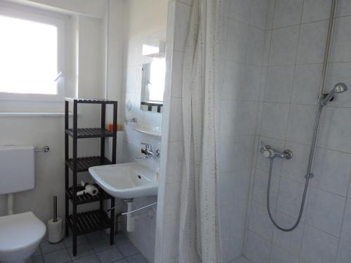 Koupelna v ubytování VINITA Chambres d'hôtes
