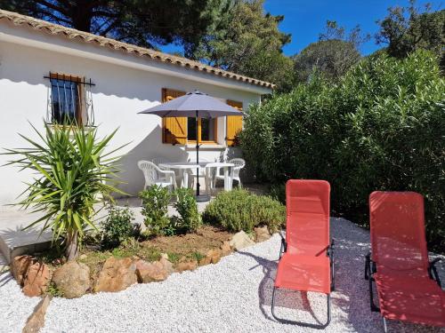 Villa pour4 pers à 700m de la plage de palombaggia