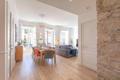 #17 Staywizus -Suite Gioffredo 3 BDR AC - 5mins Vieux Nice Port