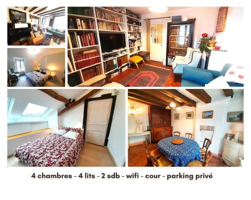 Belle maison de ville 4 chb cour privee